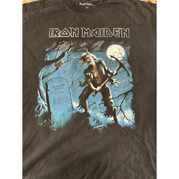 Iron Maiden Other - Vintage Iron Maiden "Benjamin Breeg" Graphic Tee
